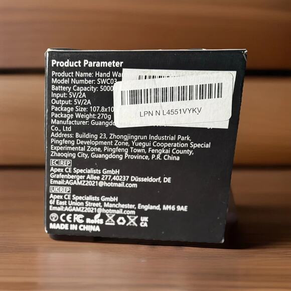 Guangzhou rechargeable hand warmer 10000mah - Picture 2 of 3